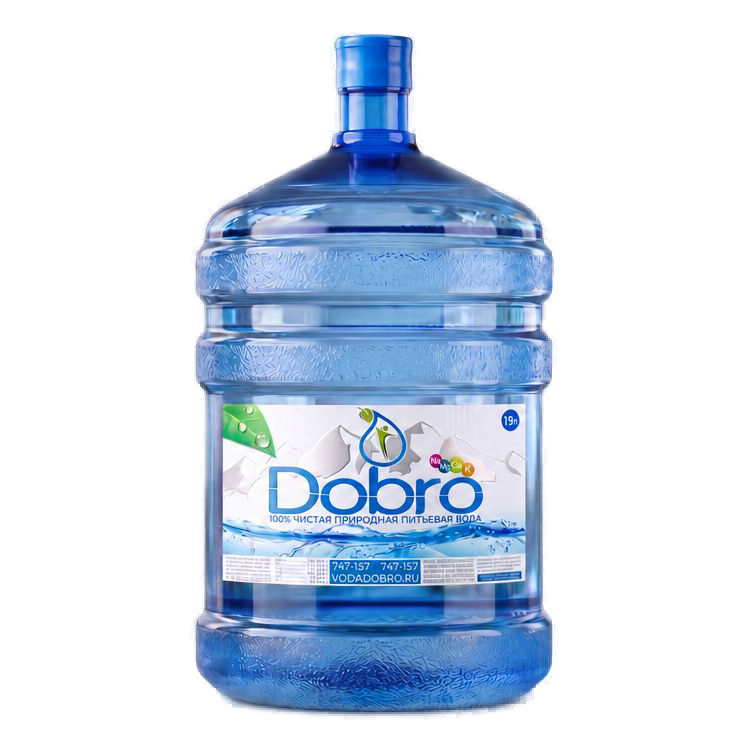 Бутыль воды Добро