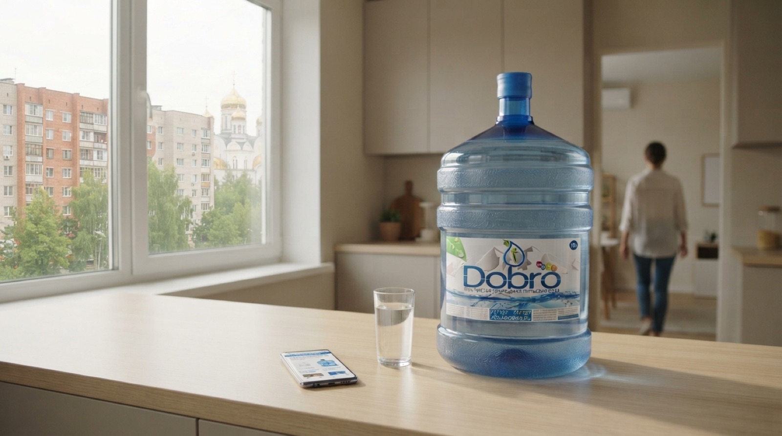 Вода Добро на домашней кухне
